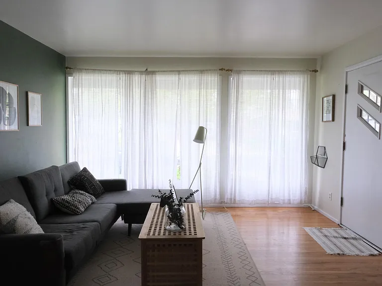 Front den