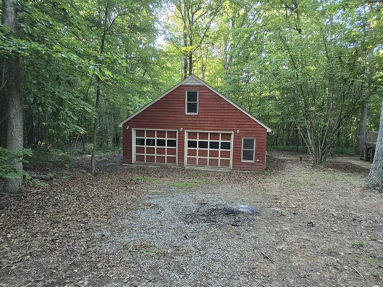 Detached garage and workshop