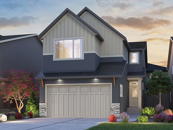 Columbia 2 - 24 Farmhouse elevation style by Brookfield Residential