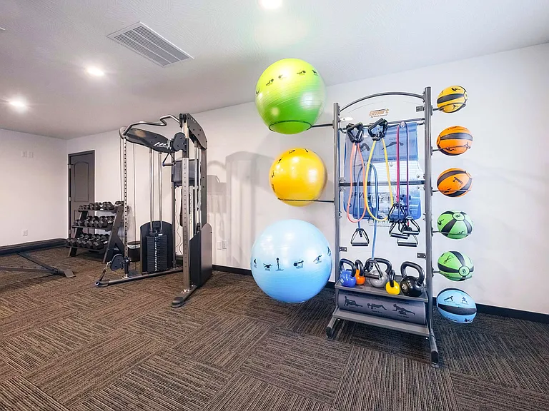 Fitness at The Pinnacle at Stone Creek Falls.