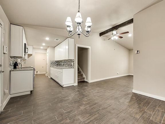 Kitchen with attached Dining