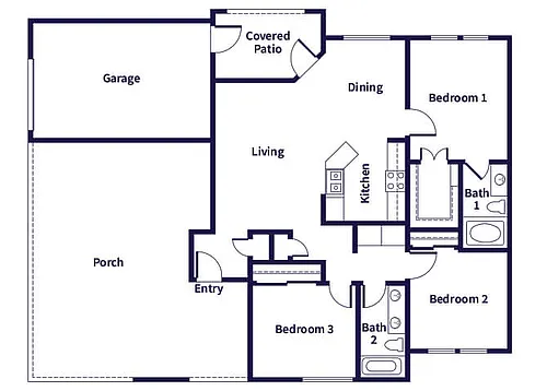 Floor plan C1