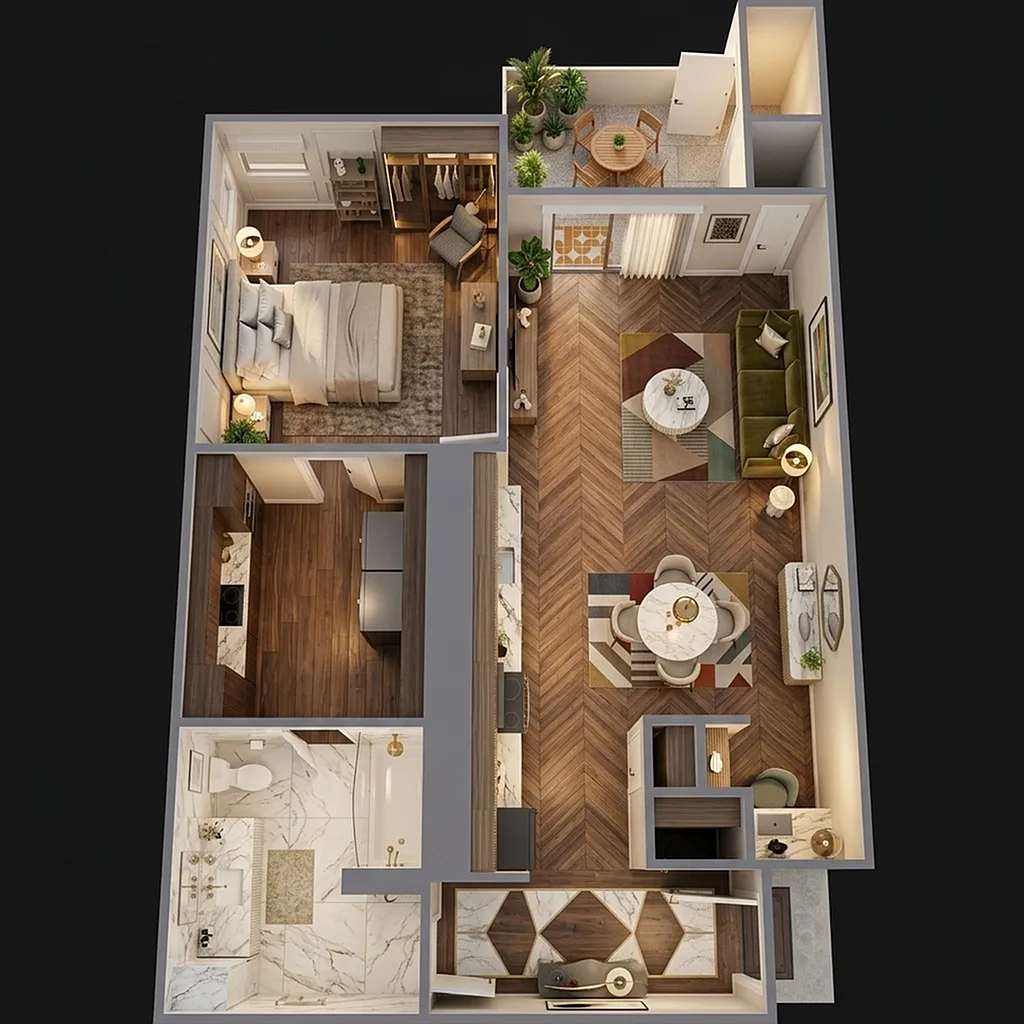 Floor plan A1