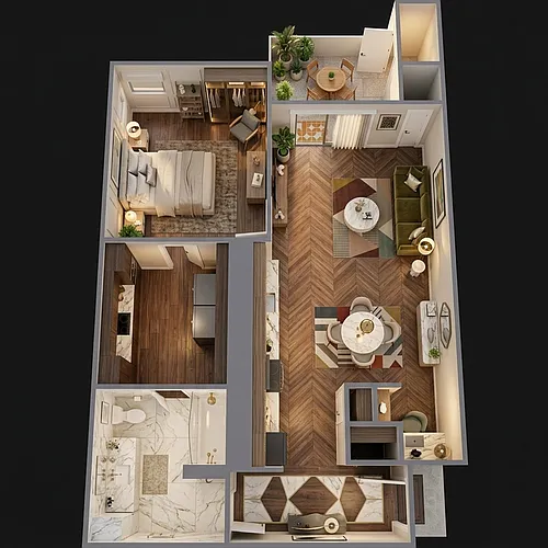 Floor plan A1