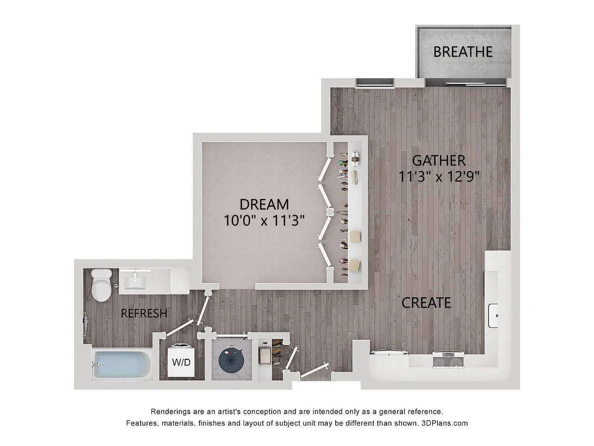 Floor plan B3