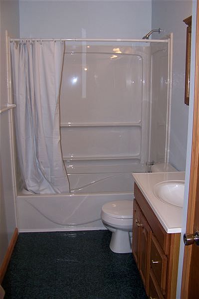 Completely new bathroom
