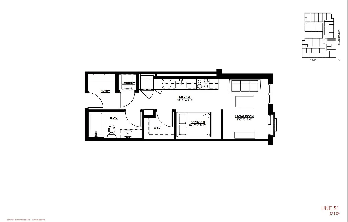 Floor plan S1