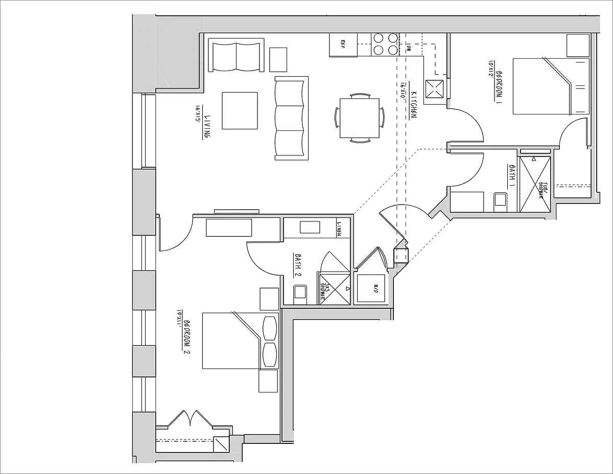 Floor plan Equestrian