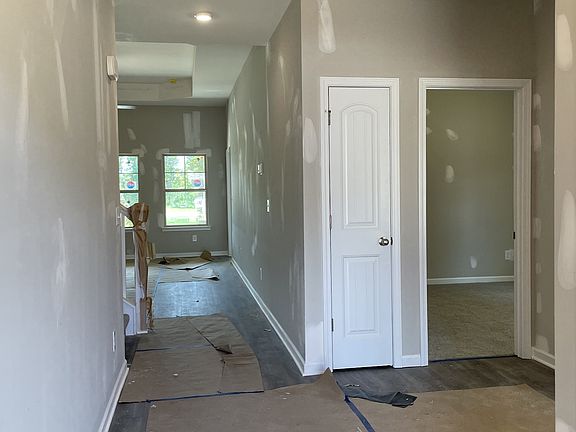 As you enter the home you have two bedrooms with a shared bathroom.