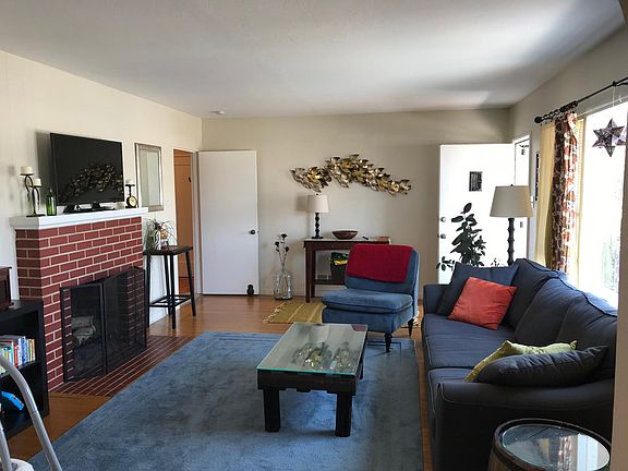 Living Room with Fireplace