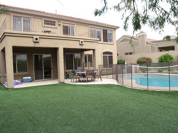 Perfectly laid out backyard