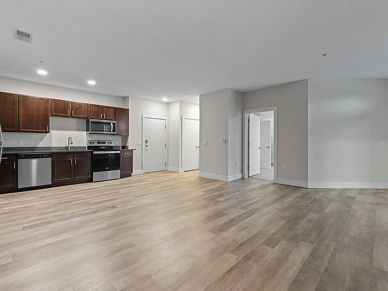 Flat 204 Kitchen | Two-Bedroom Apartment at The Ave Clintonville Flat 204 Kitchen | Two-Bedroom Apartment at The Ave Clintonville
