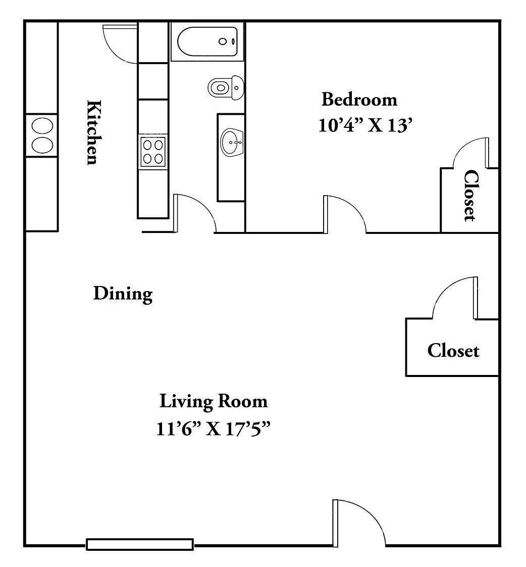 Floor plan The Lily