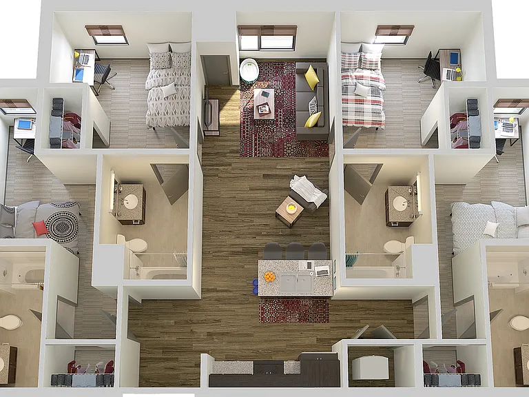4 Bedroom Style A 4 Bedroom Style A