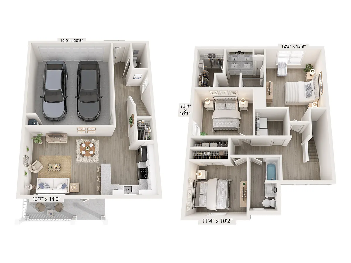 Floor plan Sunburst