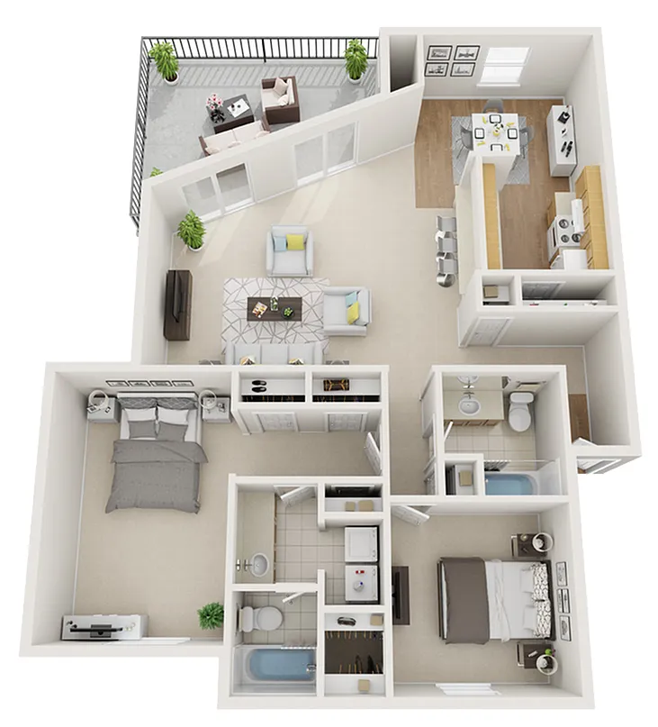 Floor plan Oakwood
