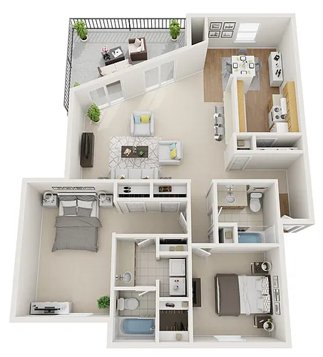 Floor plan Oakwood