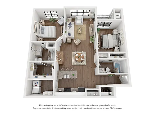 Floor plan Wright
