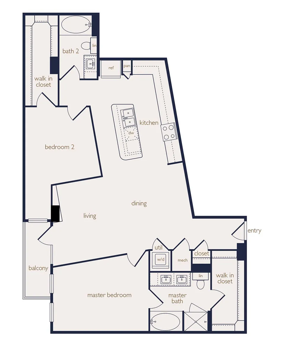 Floor plan B3