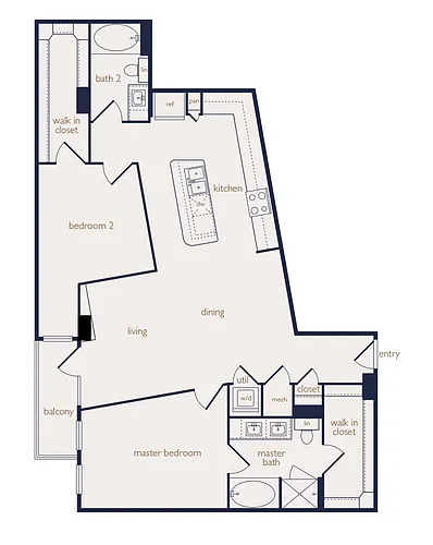 Floor plan B3