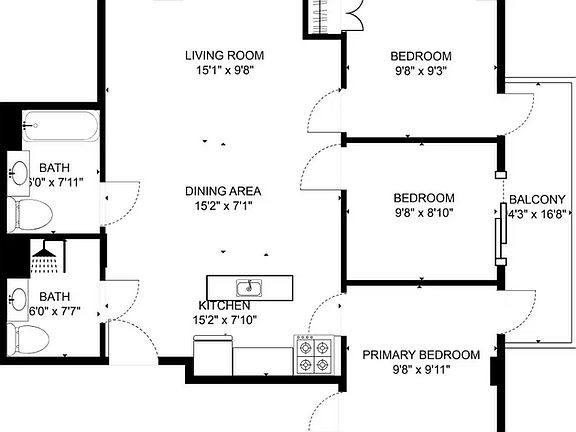 2nd image of 740 E 21st St #6B