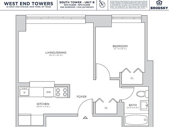 2nd image of 75 W End Ave #S16b