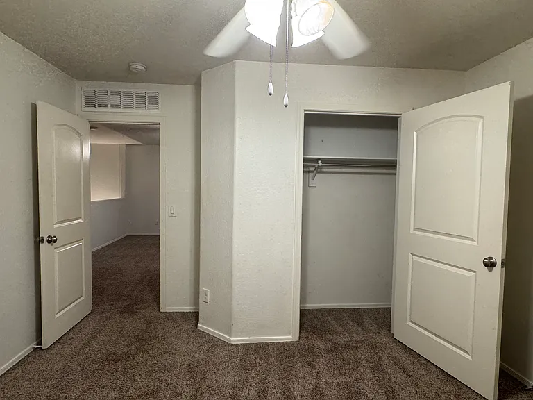 upstair bedroom closet