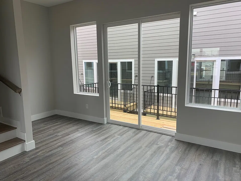Second floor deck