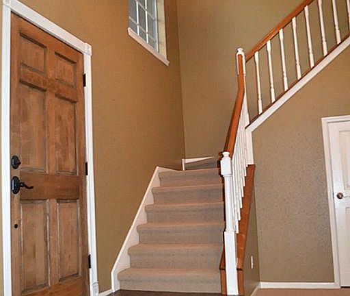 Elegant Entry with High Ceilings