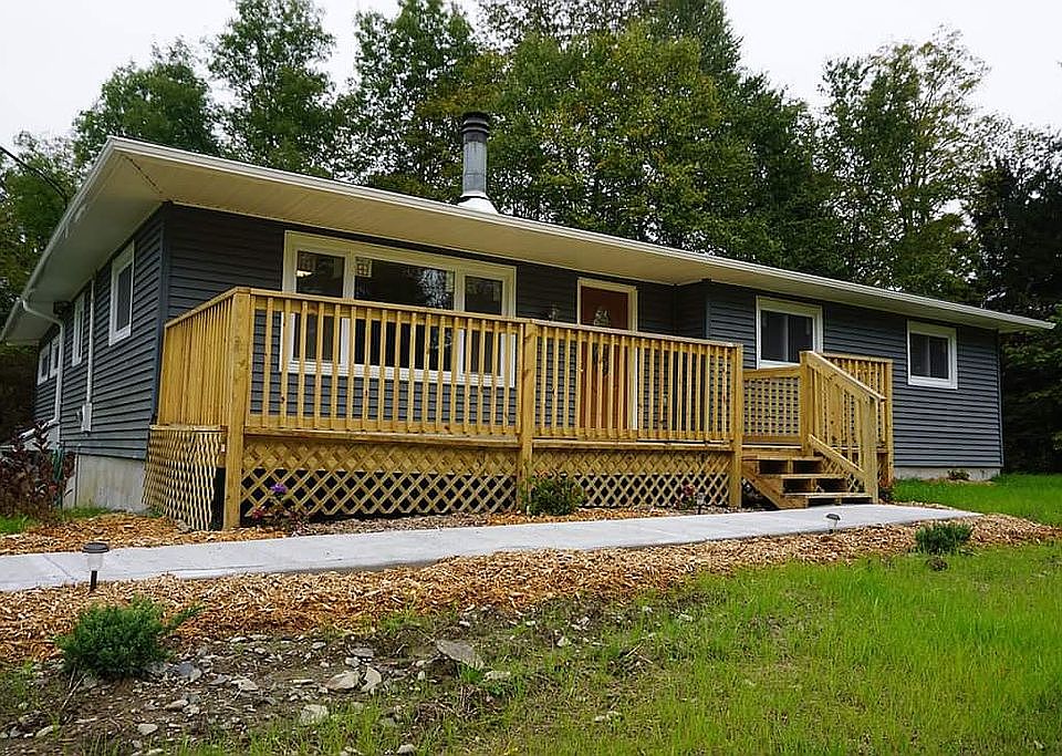 New sidewalk and front deck
