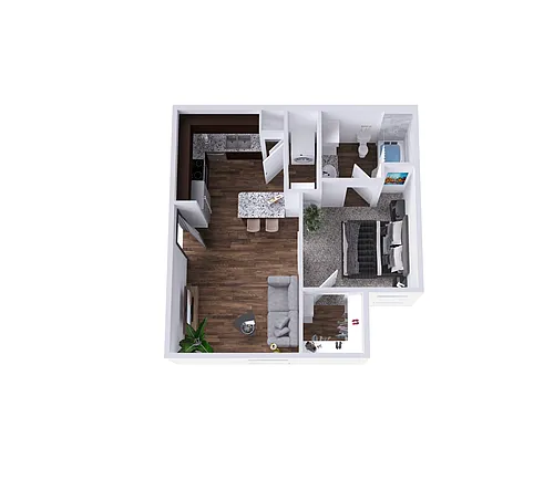 Floor plan S1 Bluebonnet