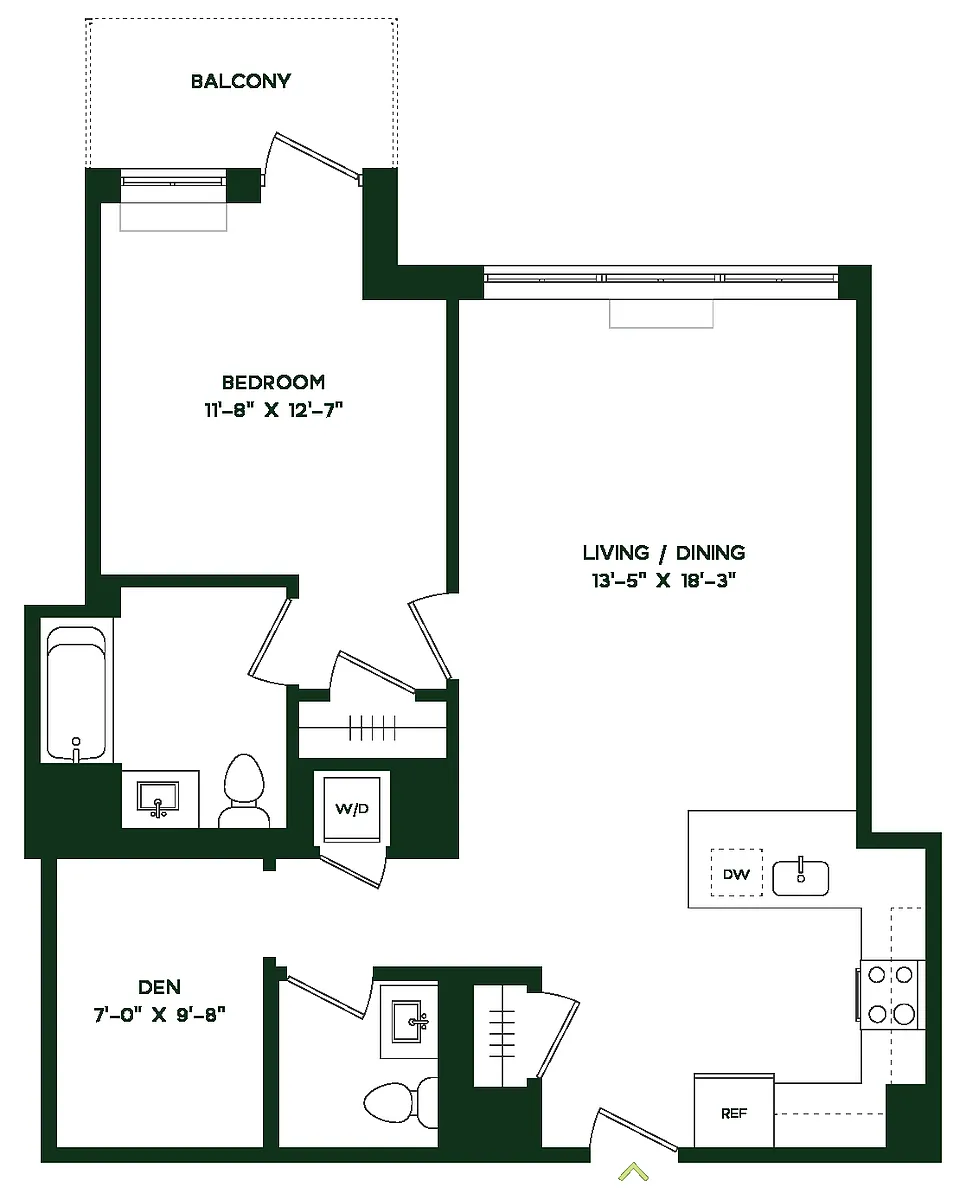 Floor plan A19W