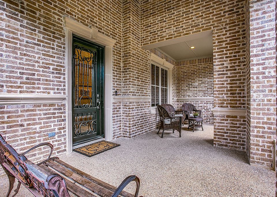 inviting front door area