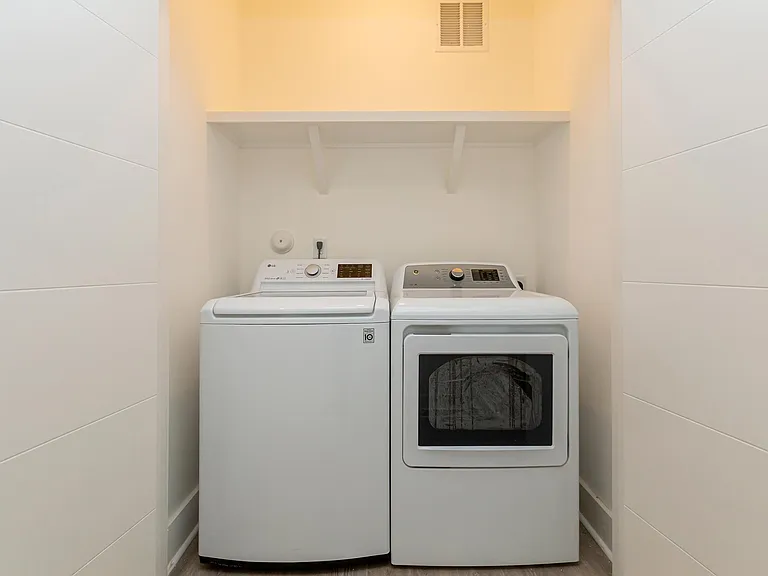 IN-HOME WASHER AND DRYER AVAILABLE