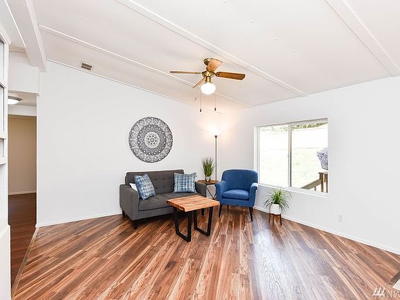 Natural light, new paint on interior walls