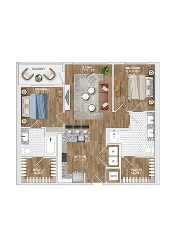 Floor plan B1