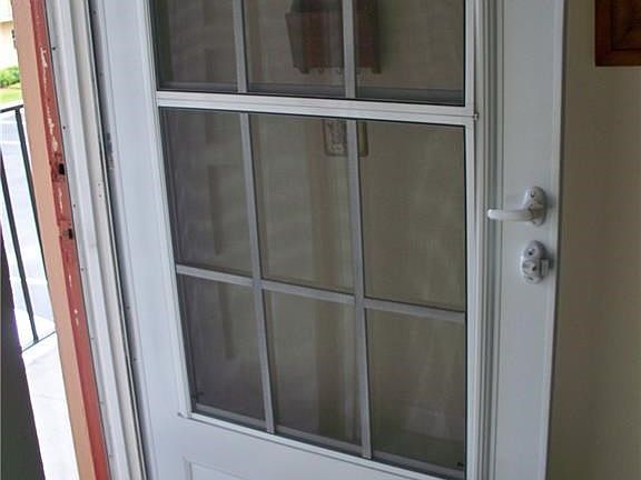 Upgraded inside entrance door