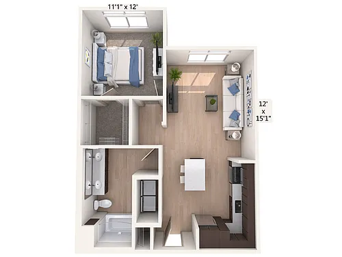 Floor plan A4-C-Esp