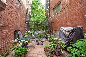 Patio BBQ area