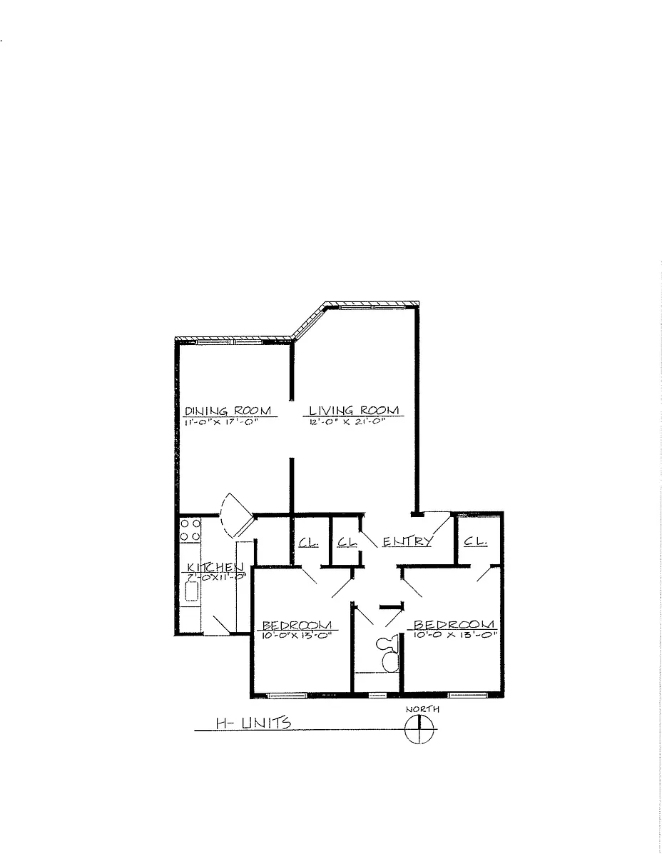 Floor plan h floor