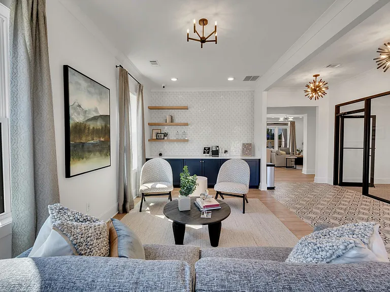 Beautifully furnished clubhouse perfect for relaxing or socializing