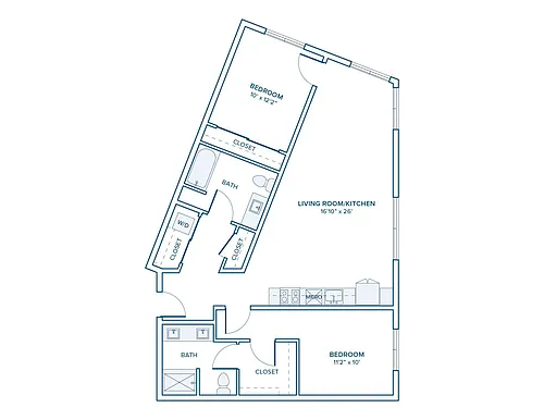 Floor plan B15
