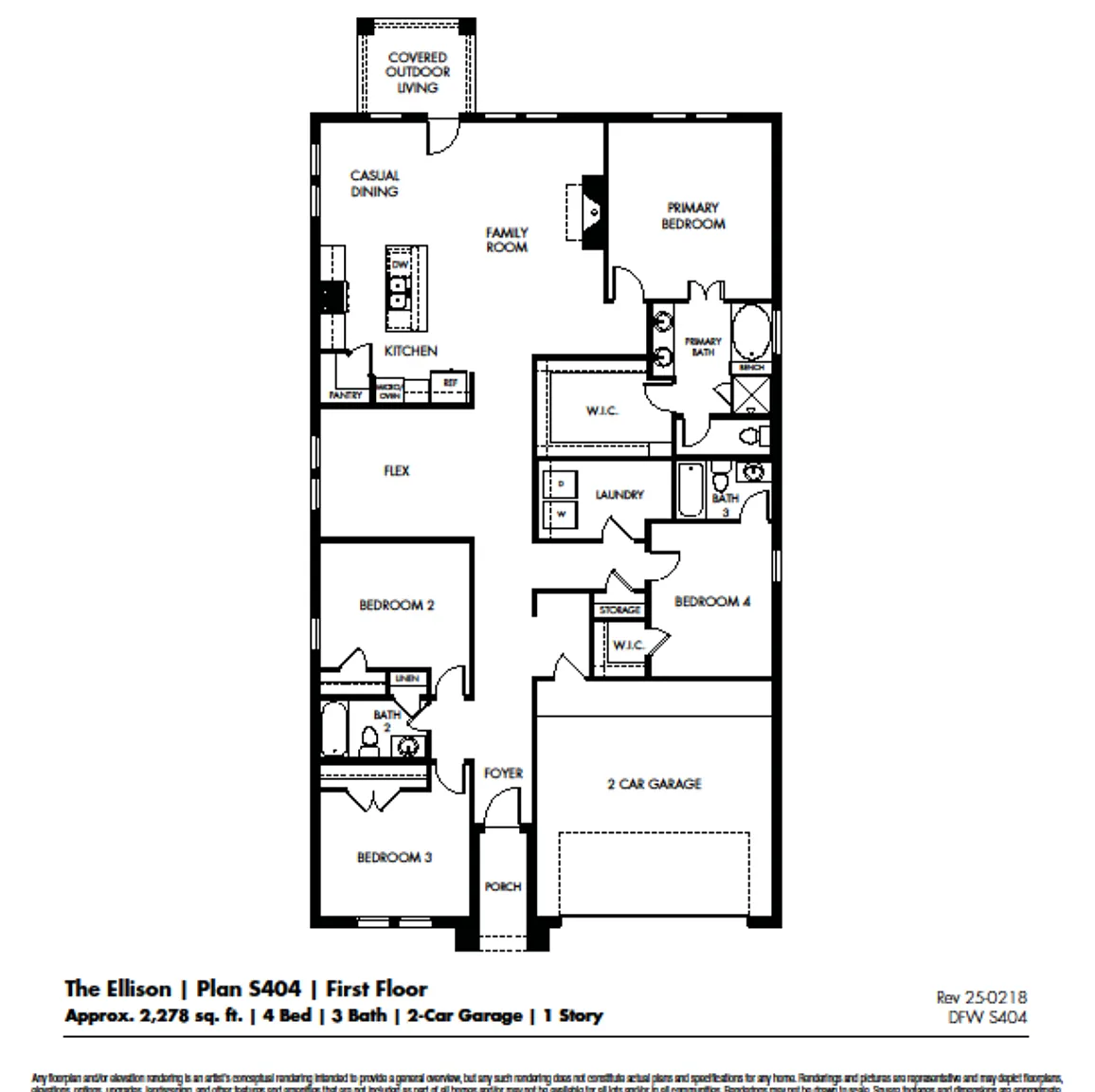 4 bed, 2283 sqft, $3,400 — Photo 2