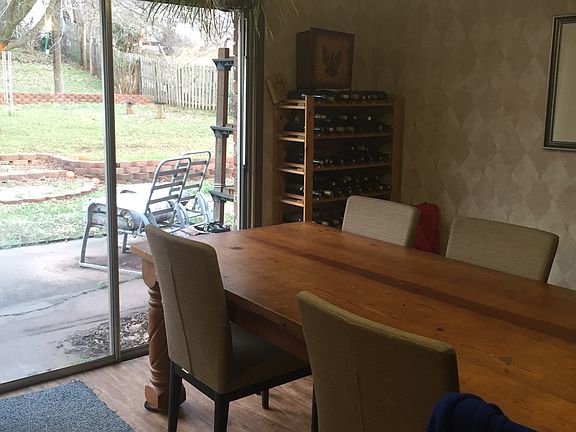 Looking SW out the back door