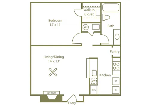 Floor plan Birches
