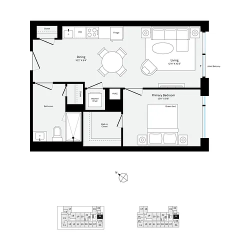 Floor plan Q0504