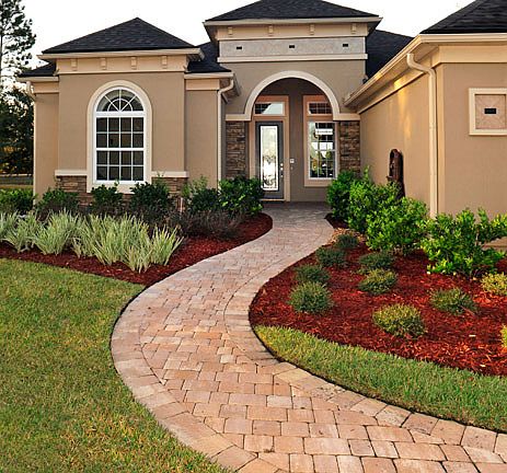 The Northgate C Exterior with stucco