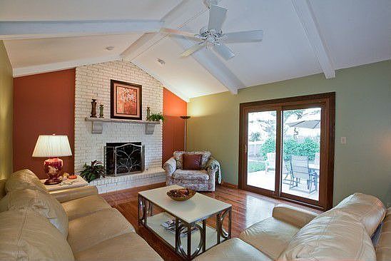 FAMILY ROOM W/COZY FIREPLACE