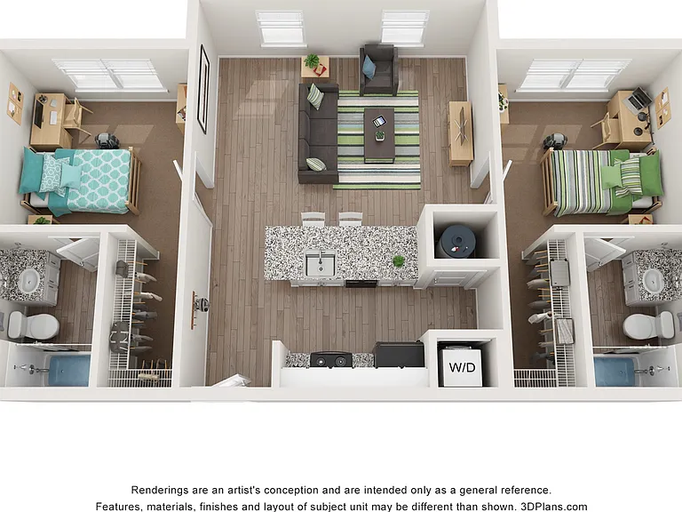 B1 | 2 Bed / 2 Bath B1 | 2 Bed / 2 Bath