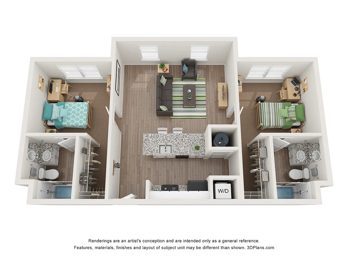 Floor plan B1 Floor Plan